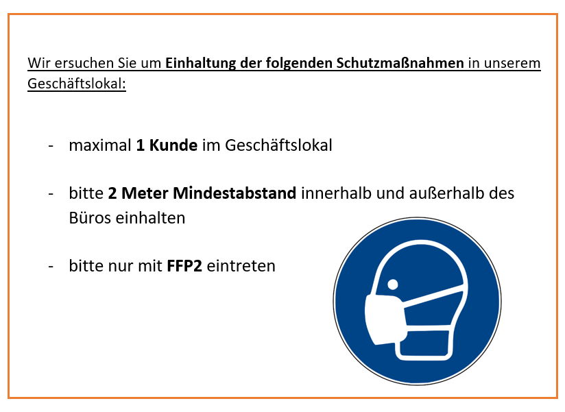 Schutzmaßnahmen SIE