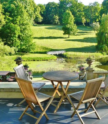 Hotel Teich Garten Urlaubsstimmung